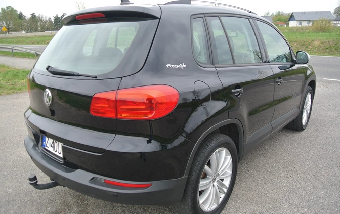 Volkswagen Tiguan cena 46999 przebieg: 133555, rok produkcji 2011 z Szczecin małe 172